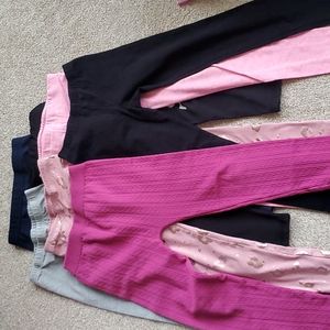 Girls leggings and tights 7 pairs